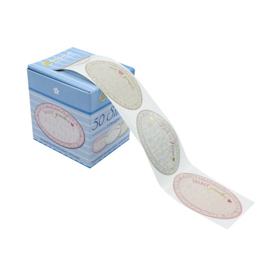 Csomag ábrázolása címkés tekercssel: Z-Design matrica tekercsen, Cikkszám: 56861, Méret: ⌀ 38 mm Tartalom: 50 matrica / 1 tekercs, 50 matrica/tekercs?